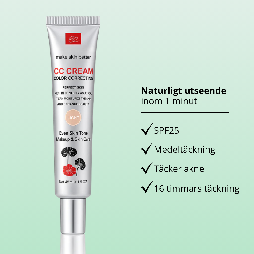 Perfekt färgmatchande CC-cream