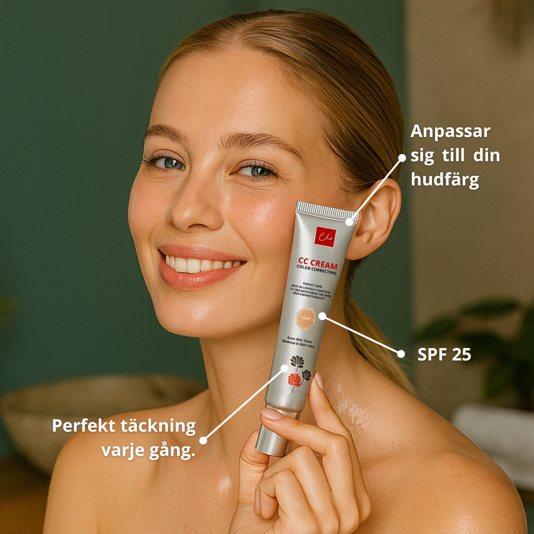 Perfekt färgmatchande CC-cream