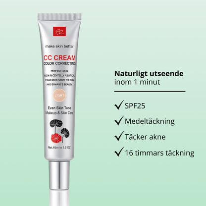 Perfekt färgmatchande CC-cream
